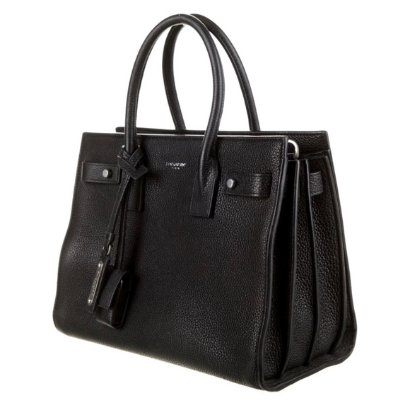 NWT black small Saint Laurent ‘Sac Du Jour’ handbag (O/S) - Picture 5 of 14